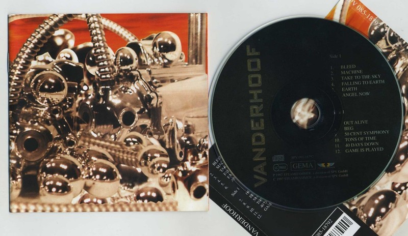 VANDERHOOF Kurdt {Metal Church} Original Audio CD *FREE WORLDWIDE SHIPPING*