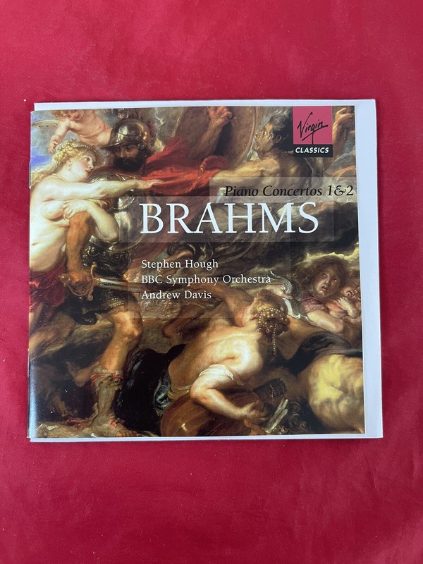 Johannes Brahms Piano Concertos 1 2 Hough Davis BBC Symph Orchestra Classical CD