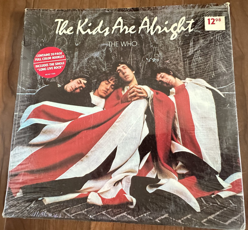 The Kids Are Alright by The Who original 1979 release vinyl LP – MCA2-11005
