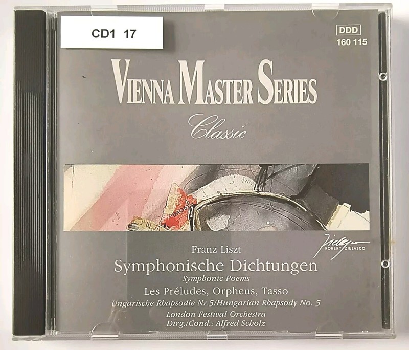 VIENNA MASTER SERIES FRANZ LISZT – Symphonische Dichtungen Symphonic Poem CD1-17