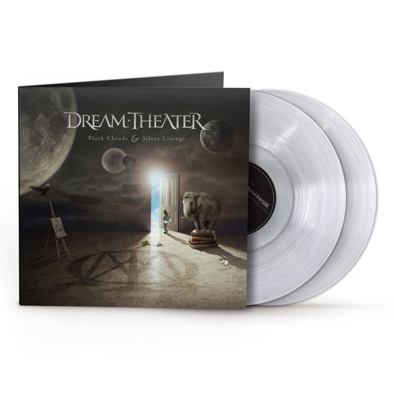Dream Theater ‘Black Clouds..’ 2×12″ Clear Vinyl – NEW