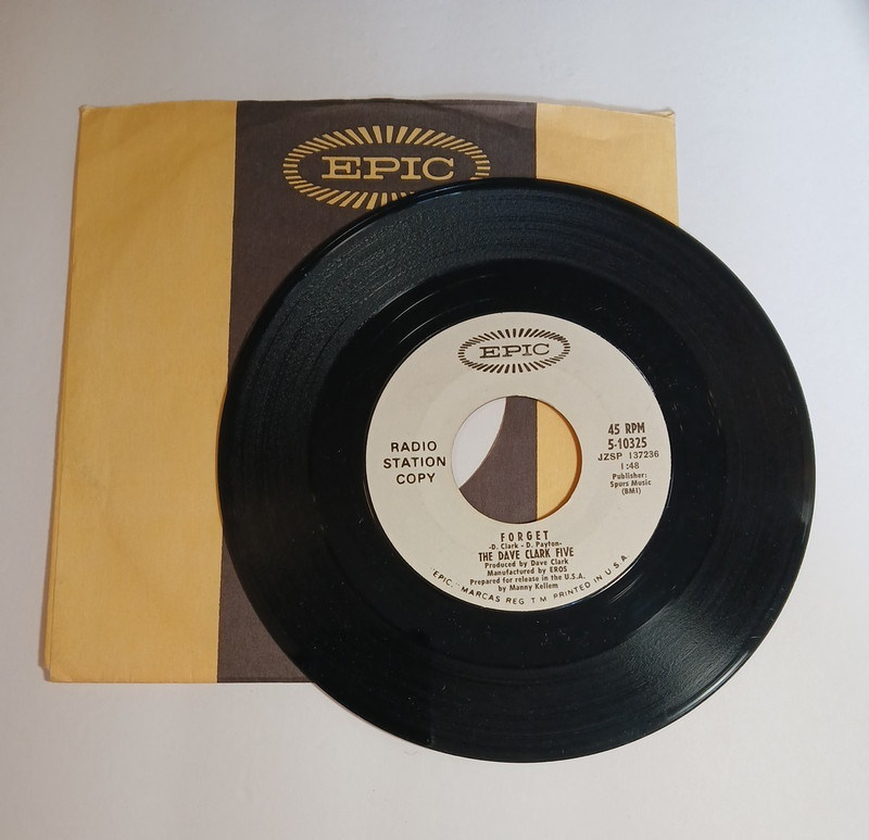 Dave Clark Five – Please Stay • Epic 5‑10325 • 1968 Promo 7″ 45