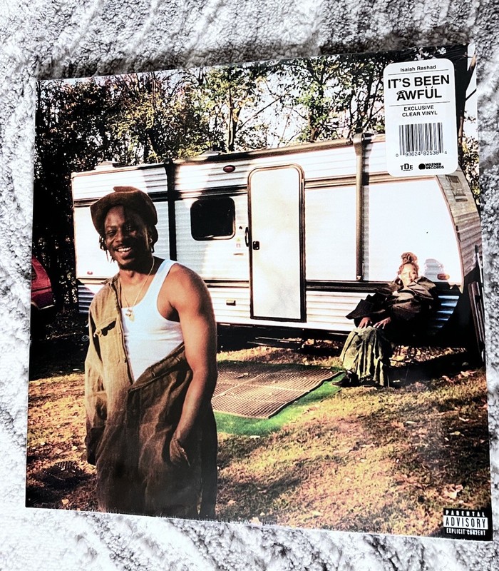 ✨Isaiah Rashad – It’s Been Awful Gatefold Special Edition Clear Vinyl sealed new