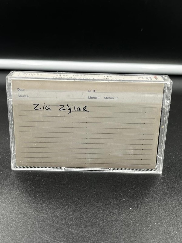 Zig Ziglar Cassette Tape Spoken Word Self Help BASF Chrome Extra II 90 Min