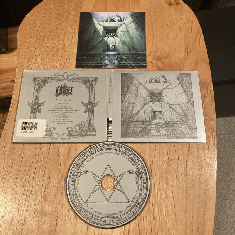 Absu Abzu CD 1st US press aura noir melechesh mayhem proscriptor mcgoverns apsu
