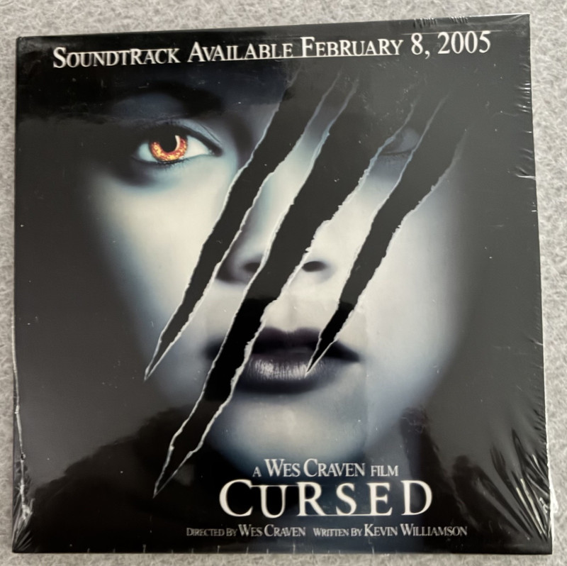 CURSED Soundtrack CD Promo Sampler 2005 Collective Soul NEW Sealed Rare
