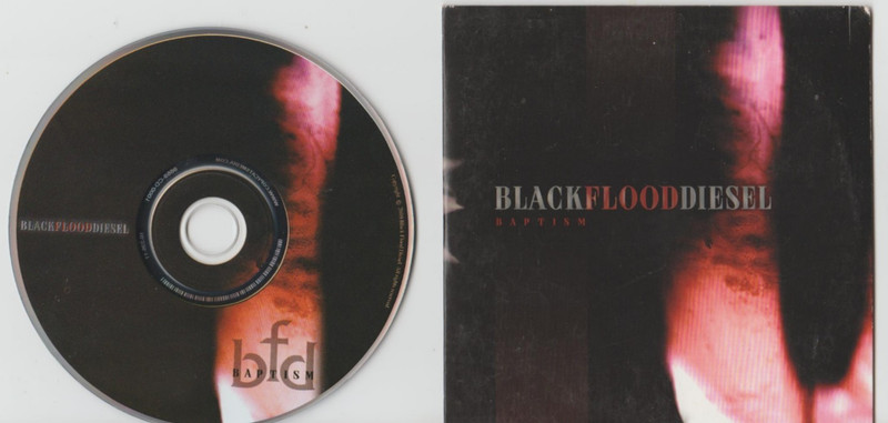 Black Flood Diesel ‎BFD – Baptism CD RARE PRIVATE INDIE MN NU METAL 2010