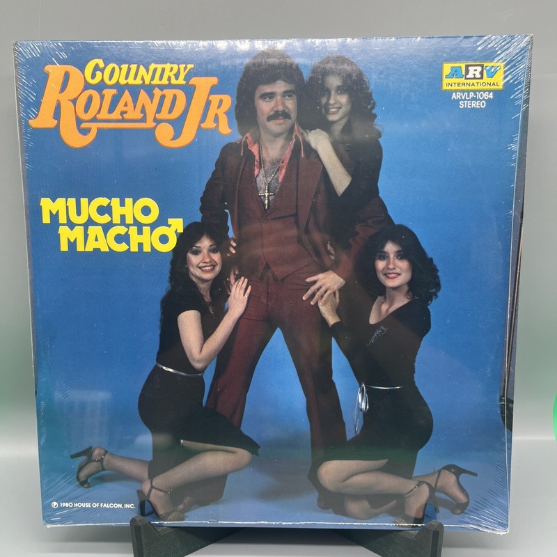 COUNTRY ROLAND JR-MUCHO MACHO 1980-ARV 1064 PURO EARLY COUNTRY TEJANO