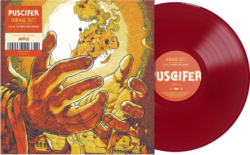 Puscifer – Normal Isn’t (Live) 2026 RSD Apple Red Vinyl, Limited x/2500, Sealed
