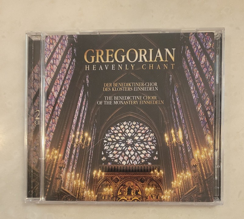 Gregorian Heavenly Chant Benediktiner-Choir 2012, 2-CD Set NEVER TRUST STOCK PIC