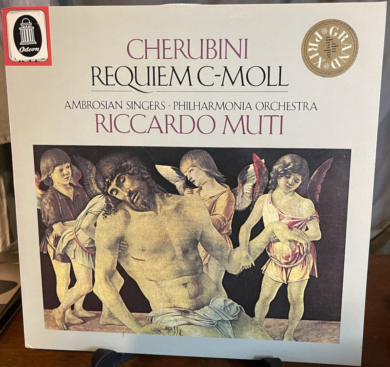 RARE 1982 German Odeon Vinyl Record Luigi Cherubini Classical LP Requiem NM/NM+