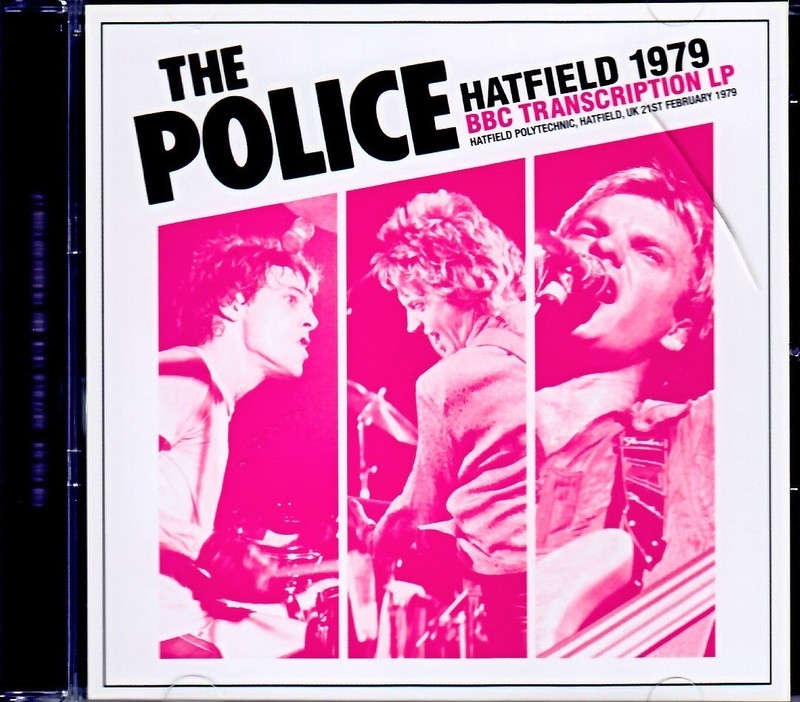 The Police England UK 1979 Upgrade STEREO SOUNDBOARD RECORDING CD 46min.