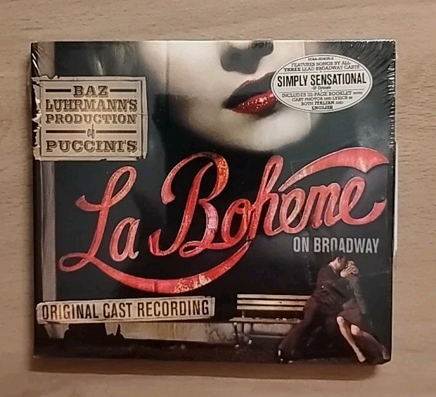 Baz Luhrmann's La Bohéme on Broadway - [Original Cast Recording] NEW SEALED