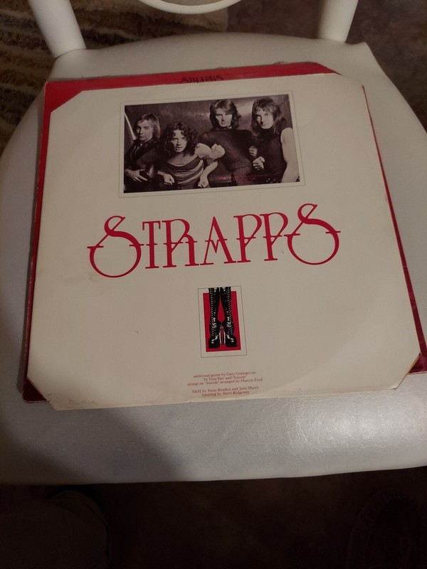 STRAPPS SELF TITLED 1976 EMI HARVEST UK LP VINY LP gallery