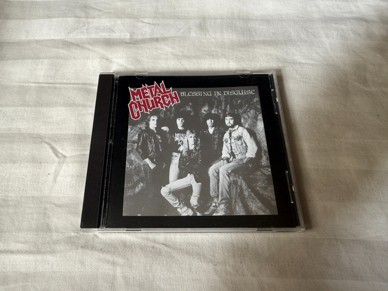 Metal Church – Blessing in Disguise CD 1989 Elektra Original 80s Metal OOP RARE