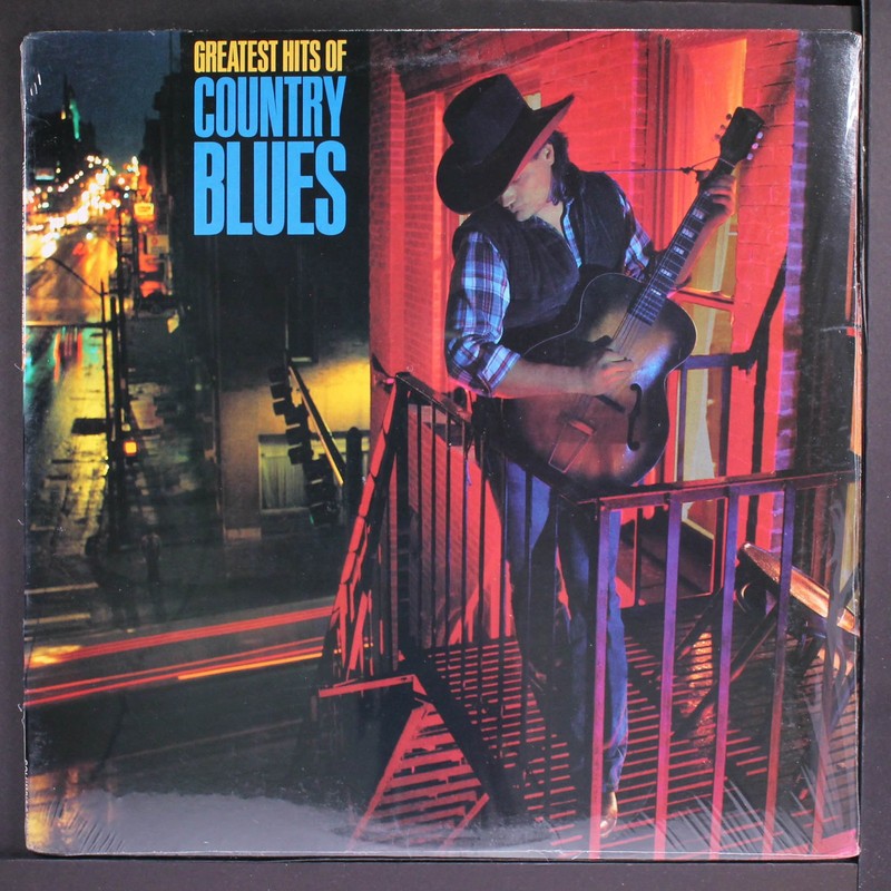 VARIOUS: greatest hits of country blues COLUMBIA 12″ LP 33 RPM