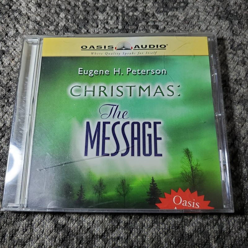 Eugene H. Peterson – Christmas: The Message CD 2006 Spoken Word Audiobook Oasis