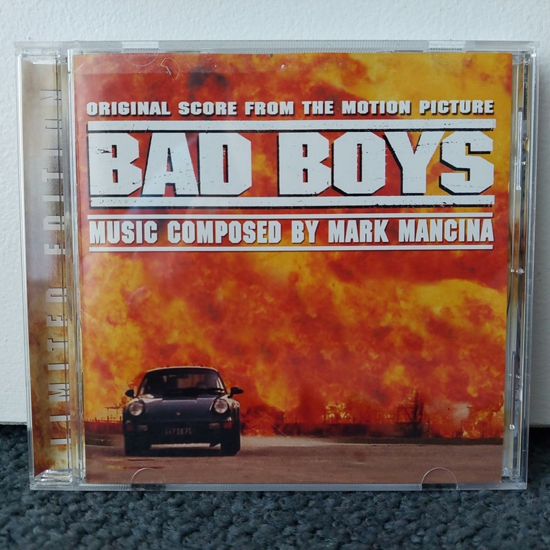 *OOP* Bad Boys (La La Land Records LLLCD 1057, Mark Mancina, CD, 1995)