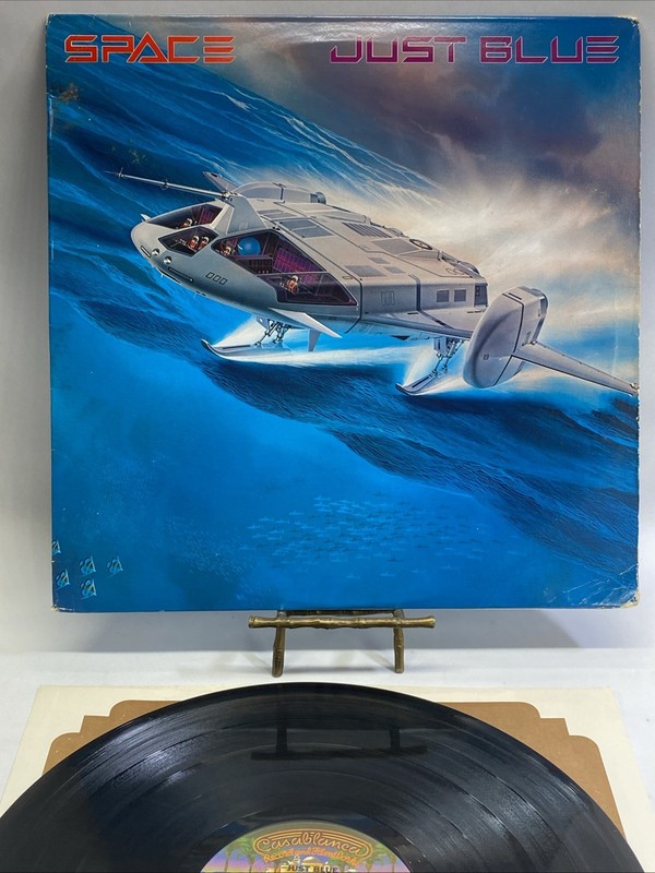 Space Just Blue Vintage 1979 Vinyl LP Casablanca Record NBLP 7131