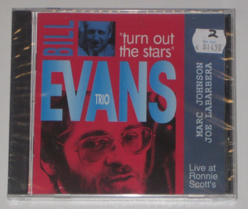 BILL EVANS TRIO «TURN OUT THE STARS» CD 1992 DREYFUS JAZZ BRAND NEW SEALED