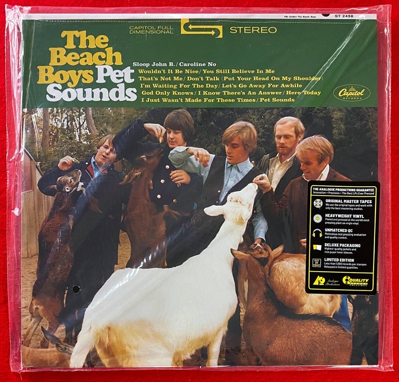 Beach Boys – Pet Sounds – Analogue Productions – 180-Gram, Limited Audiophile LP
