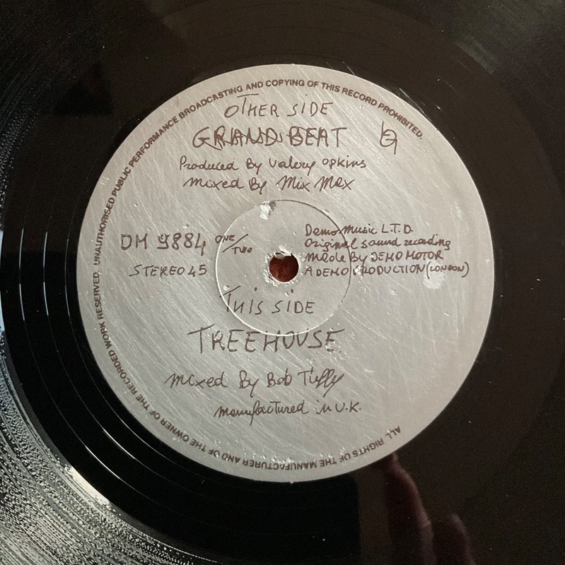 The Mixmaster – «Grand Beat» 12″ promo vinyl single. 1989 rare