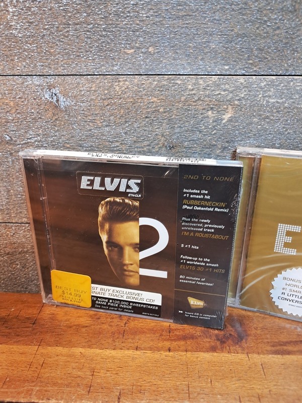 2nd To None - Elvis Presley - CD SEALED + 30 Greatest Hits CD gallery
