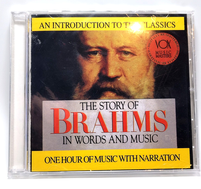 The Story of Brahms (CD, 1995, Vox) – NEW SEALED – SHIPS SAME DAY WITH TRACKING
