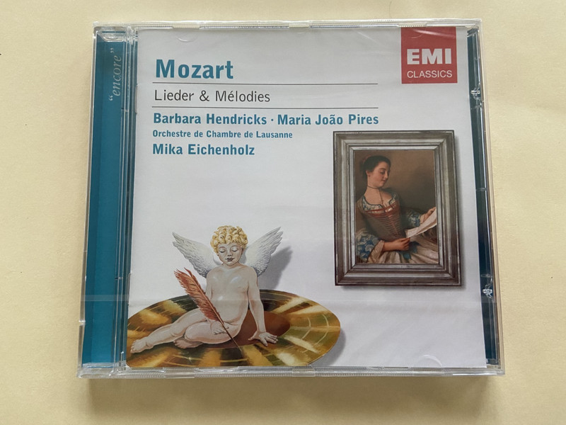 Mozart – Lieder & Melodies – Brand New Dutch Import CD – EMI Classics