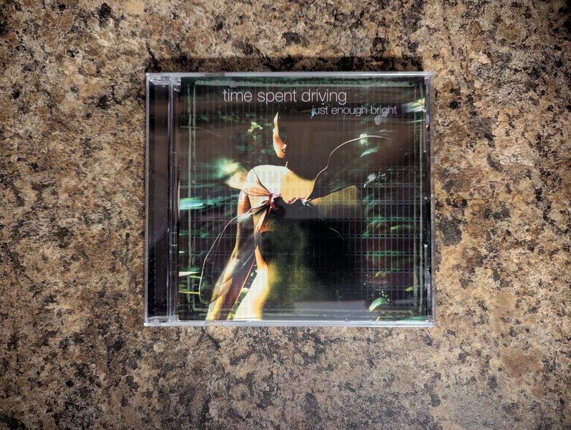 Time Spent Driving – Just Enough Bright Cd Rock Alternative Indie Rock Cd/A=EX
