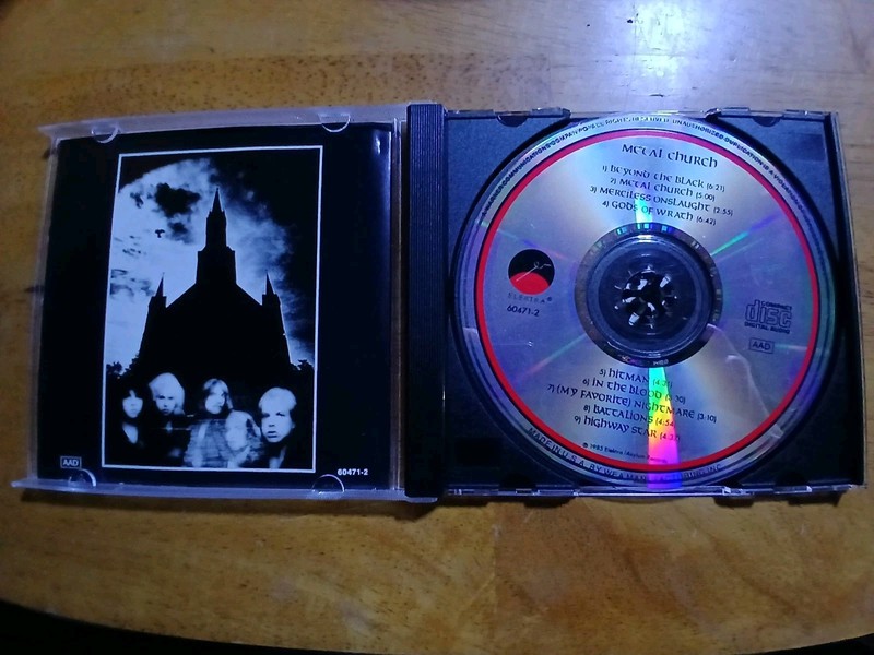 1985 Metal Church - Metal Church CD 1st Pressing 🔥 gallery