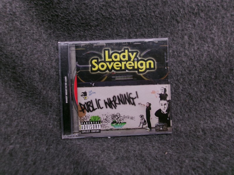 Lady Sovereign Public Warning CD Album Rap Grime 2006 Explicit Bonus Tracks