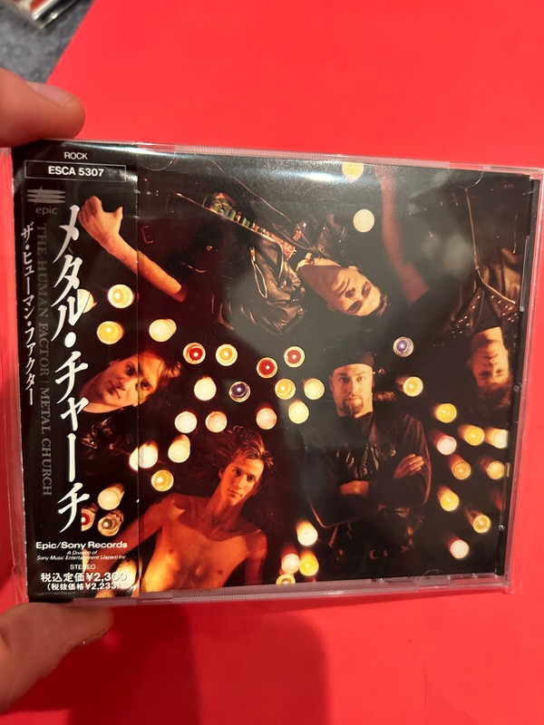 METAL CHURCH-The Human Factor-1991 CD JAPAN EDITION RELEASE
