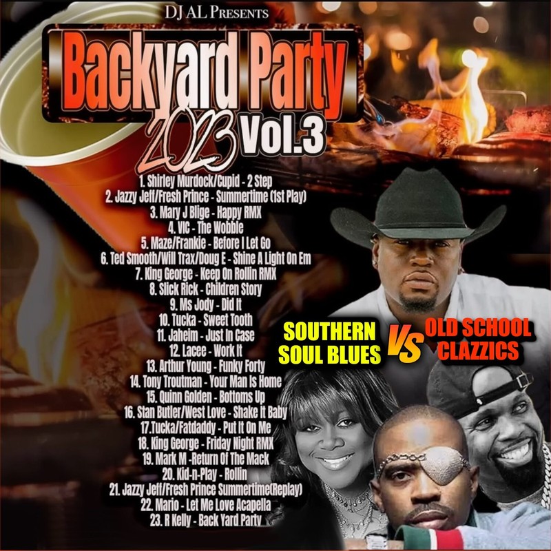 Southern Soul Blues Back Yard Party Vol3 Mixed CD!!! (Popular!!!)