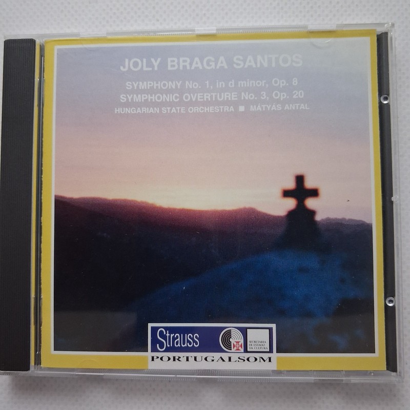 Joly Braga Santos: Symphony No. 1 etc. / Antal / Strauss Portugalsom CD SP 4048