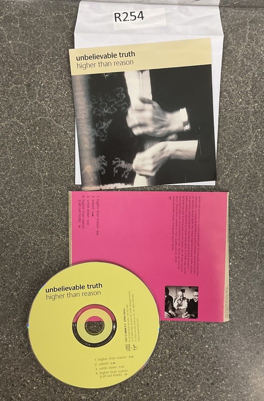 Unbelievable Truth Higher Than Reason CD No Case #R254