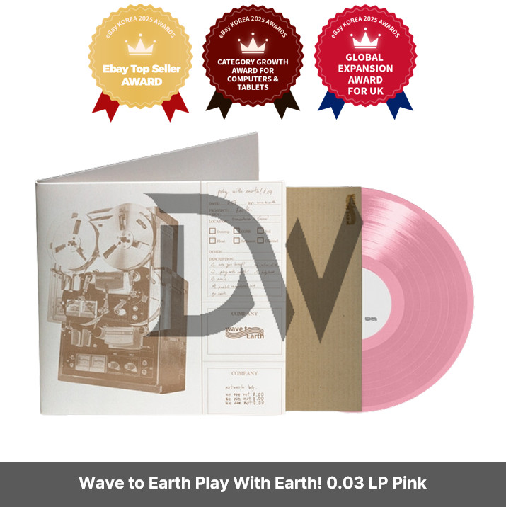 Wave to Earth Play With Earth! 0.03 LP Pink / Express / Genuine / K-pop