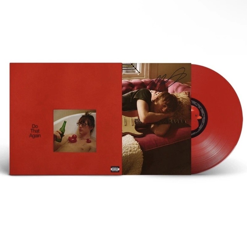 Malcolm Todd Do That Again SIGNED RED Vinyl LP