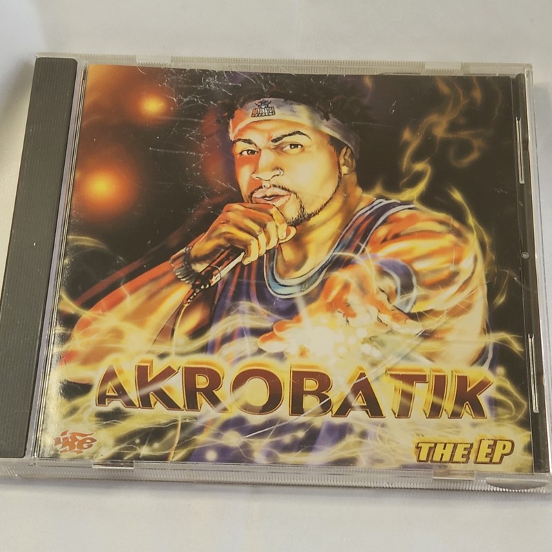 Rare Rap Hip Hop The EP Akrobatik CD Detonator Records CD Cracked Case VG+