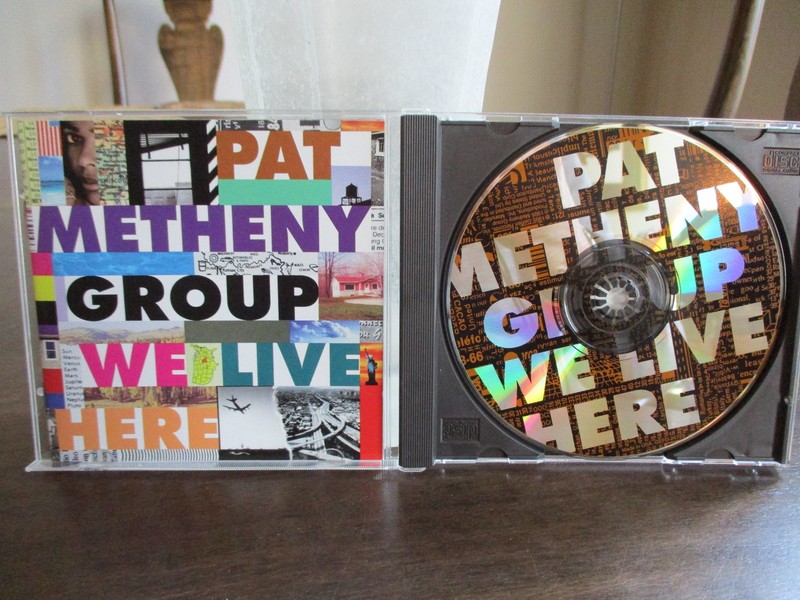We Live Here by Pat Metheny Group: 1995 Geffen Records CD Near Mint $7.95