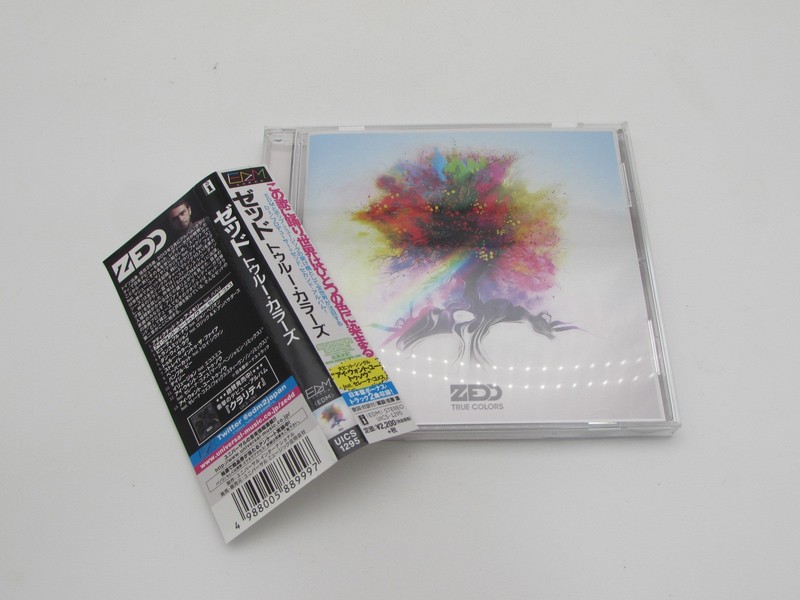 Zedd True Colors W/obi Japan CD UICS1295 C1411