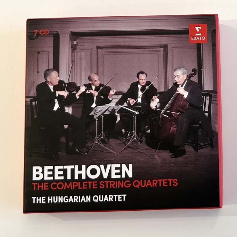 Beethoven, the Complete Quartets, Hungarian Quartet (7CDs)
