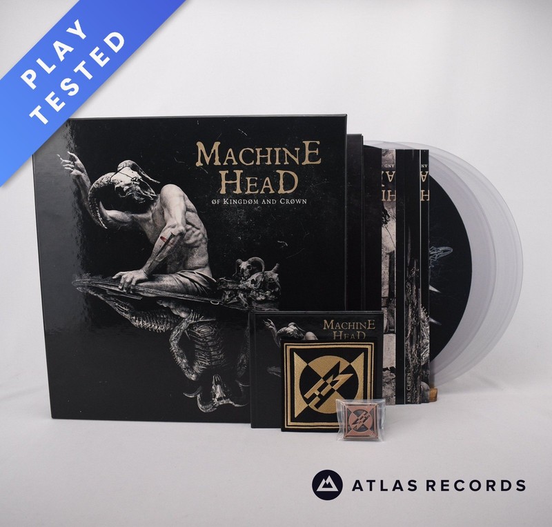 Machine Head Of Kingdom And Crown 2 x LP + CD Box Set Album Vinyl Record - NM/NM