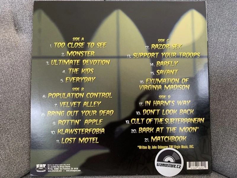 STRUNG OUT - LIVE IN A DIVE ORIGINAL 1. PRESS USA 2003 gallery