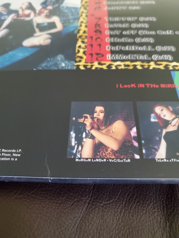 Spit by Kittie (Record, 2023) Silver Metallic Vinyl LP gallery