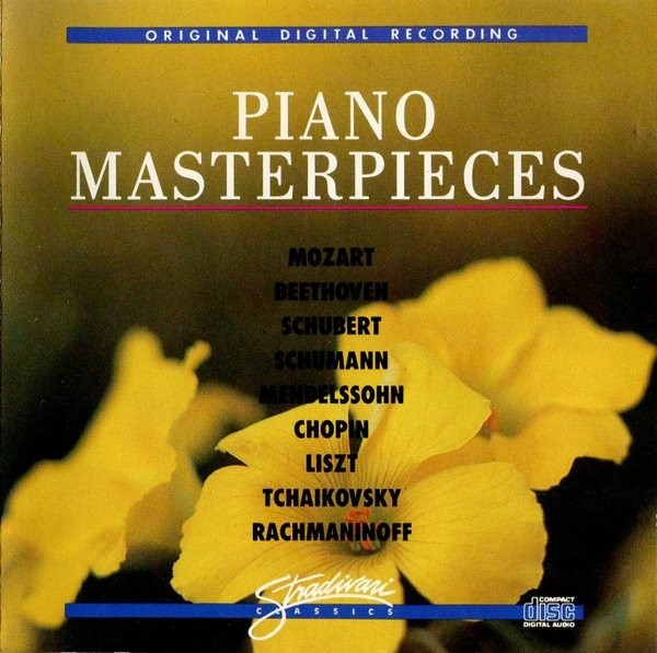 Piano Masterpieces (1987, Stradivari SCD 6020) Sylvia Capova