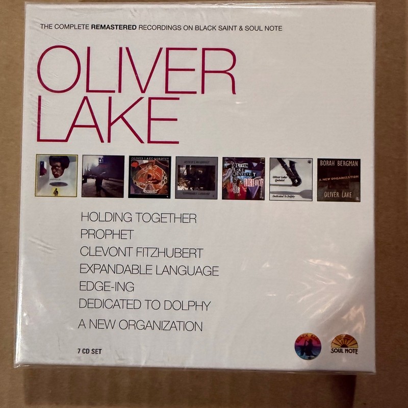 OLIVER LAKE Complete Remastered Recordings 7 CD Set Jazz Black Saint Soul Note