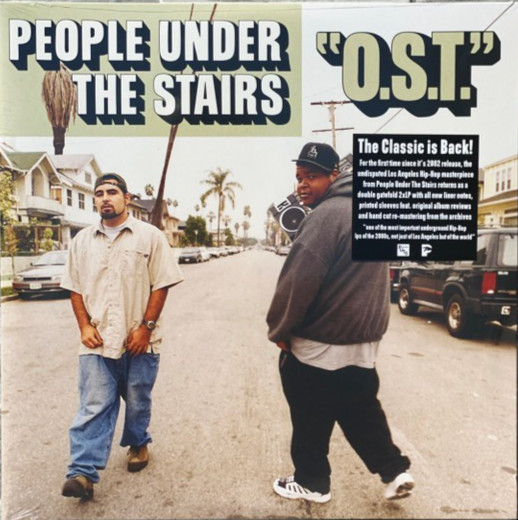 People Under The Stairs ‎– O.S.T. 2 x LP – SEALED NEW HIP HOP VINYL RECORD – OST