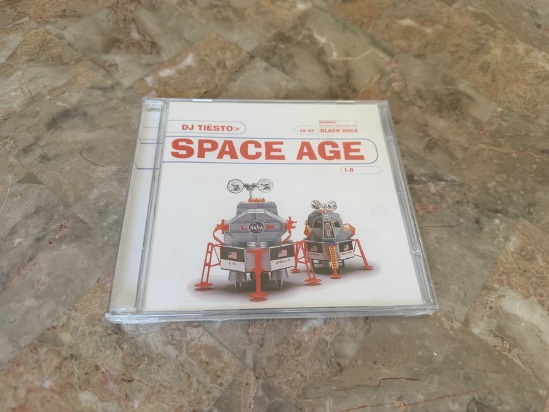 DJ Tiesto Space Age 1.0 CD SEALED NEW Netherlands Import Black Hole Trance