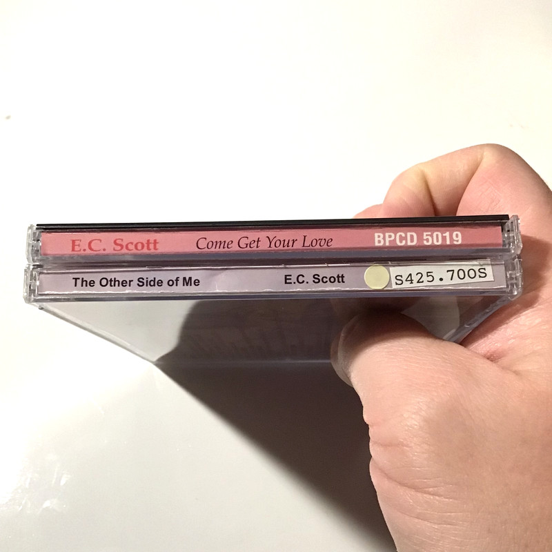 E.C. Scott 2 CD Lot The Other Side Of Me (2003), Come Get Your Love (1995) Blues gallery